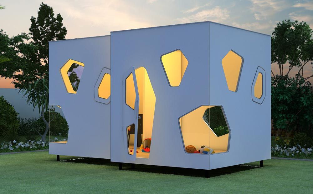 Cabañas modernas para niños - Smartplayhouse
